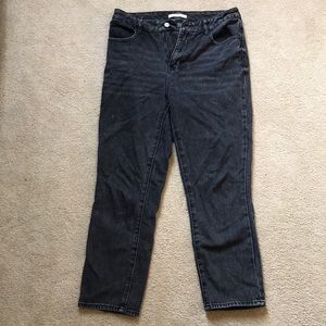 PacSun black mom jeans